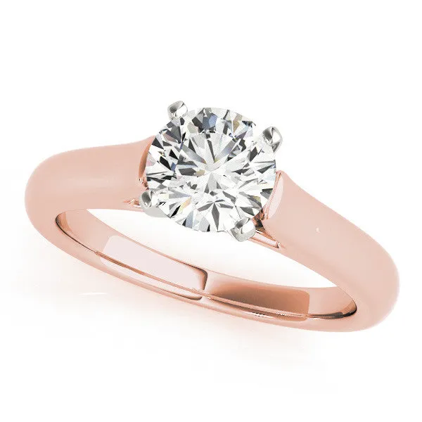 1.25 Carat Solitaire Moissanite Engagement Ring - Paula