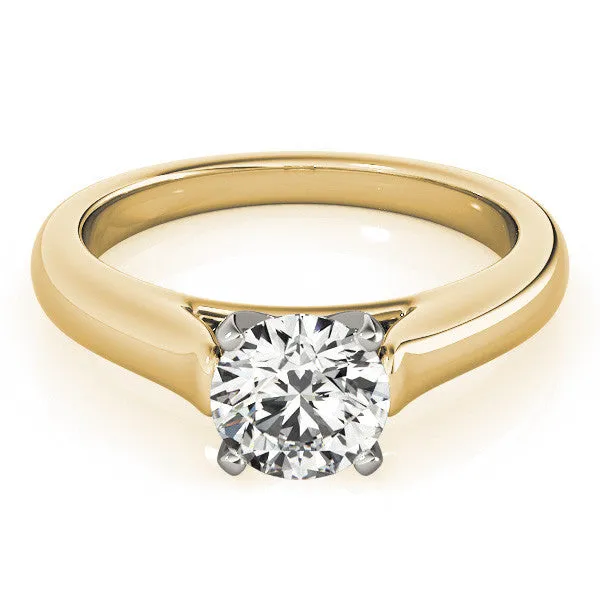 1.25 Carat Solitaire Moissanite Engagement Ring - Paula