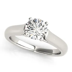 1.25 Carat Solitaire Moissanite Engagement Ring - Paula