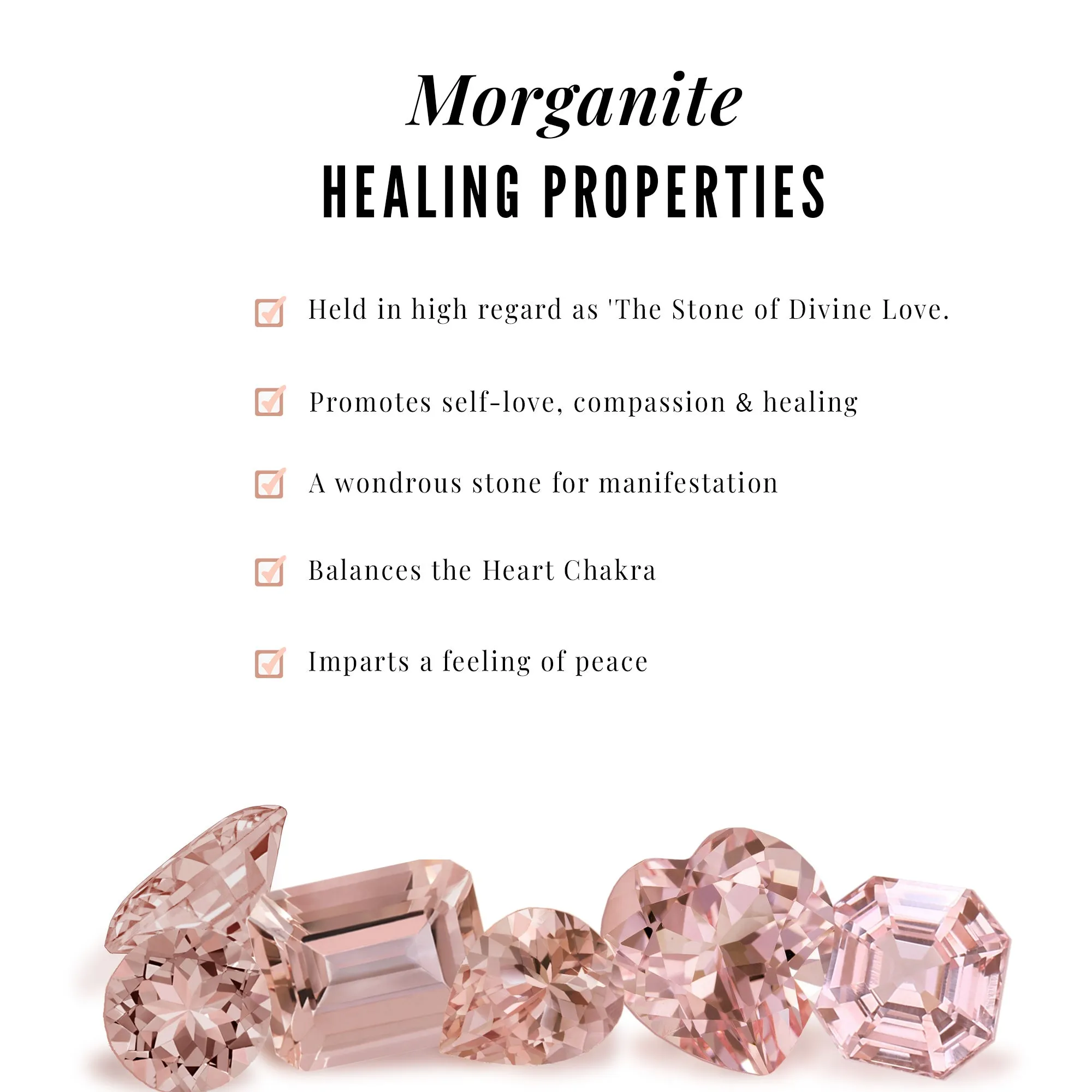 3/4 CT Teardrop Morganite Ring with Diamond Accent