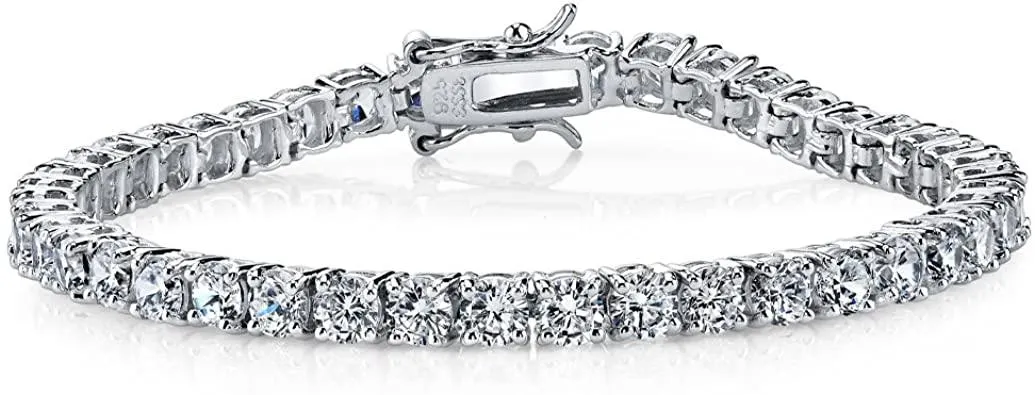 4mm Moissanite Tennis Bracelet