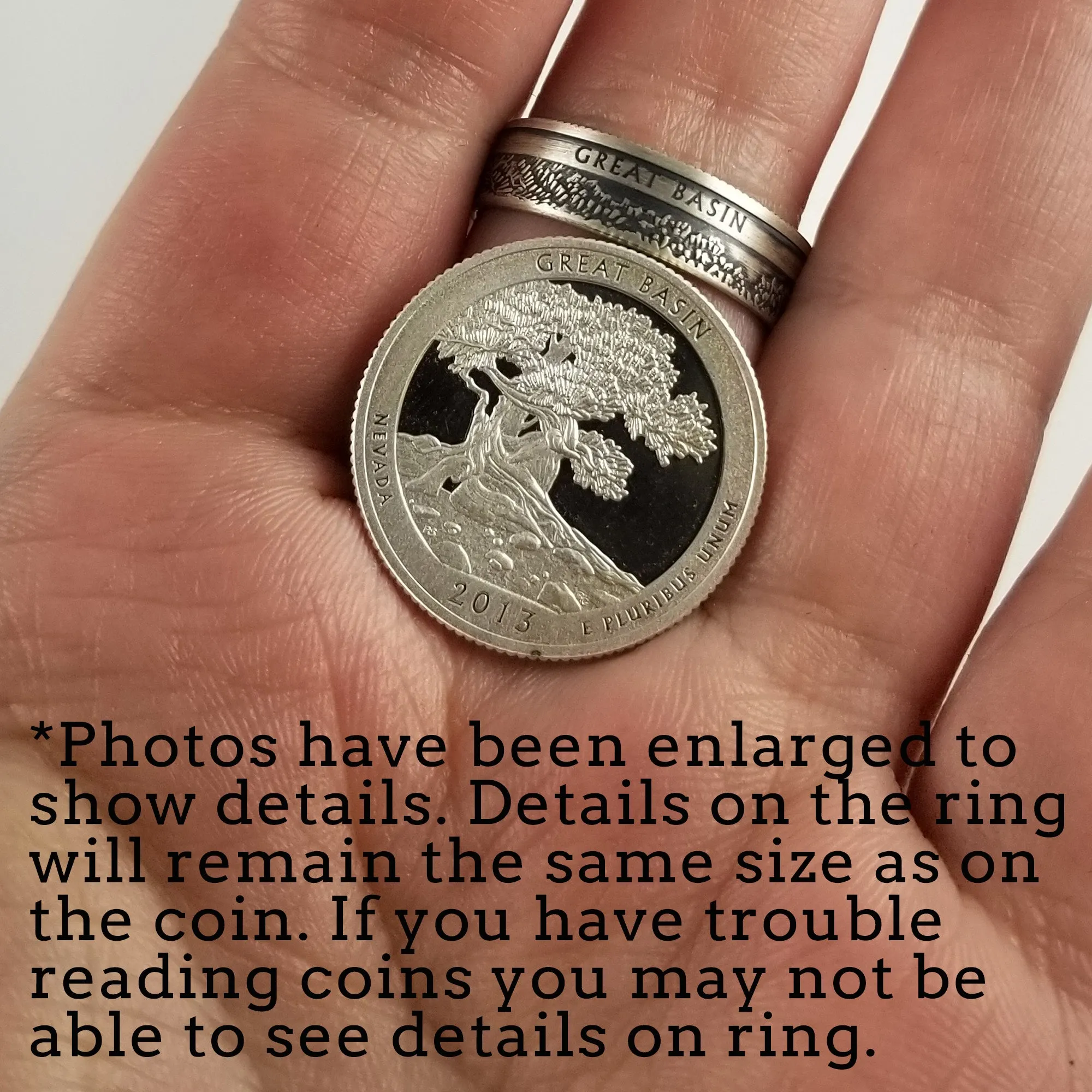 90% Silver Fort McHenry National Park Quarter Ring