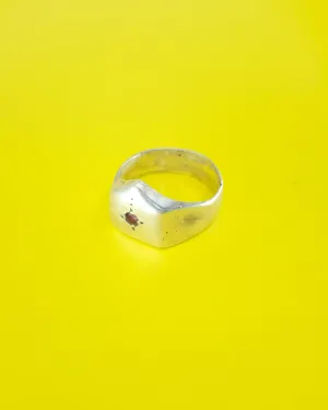 .925 Silver Ruby Signet