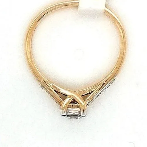 9ct Yellow Gold Cubic Zircona Ring - Price on request