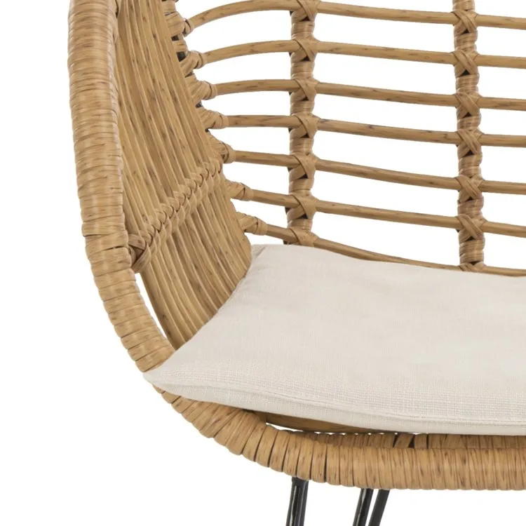 Alton Three-Piece Lounge Set - Light Brown/Beige