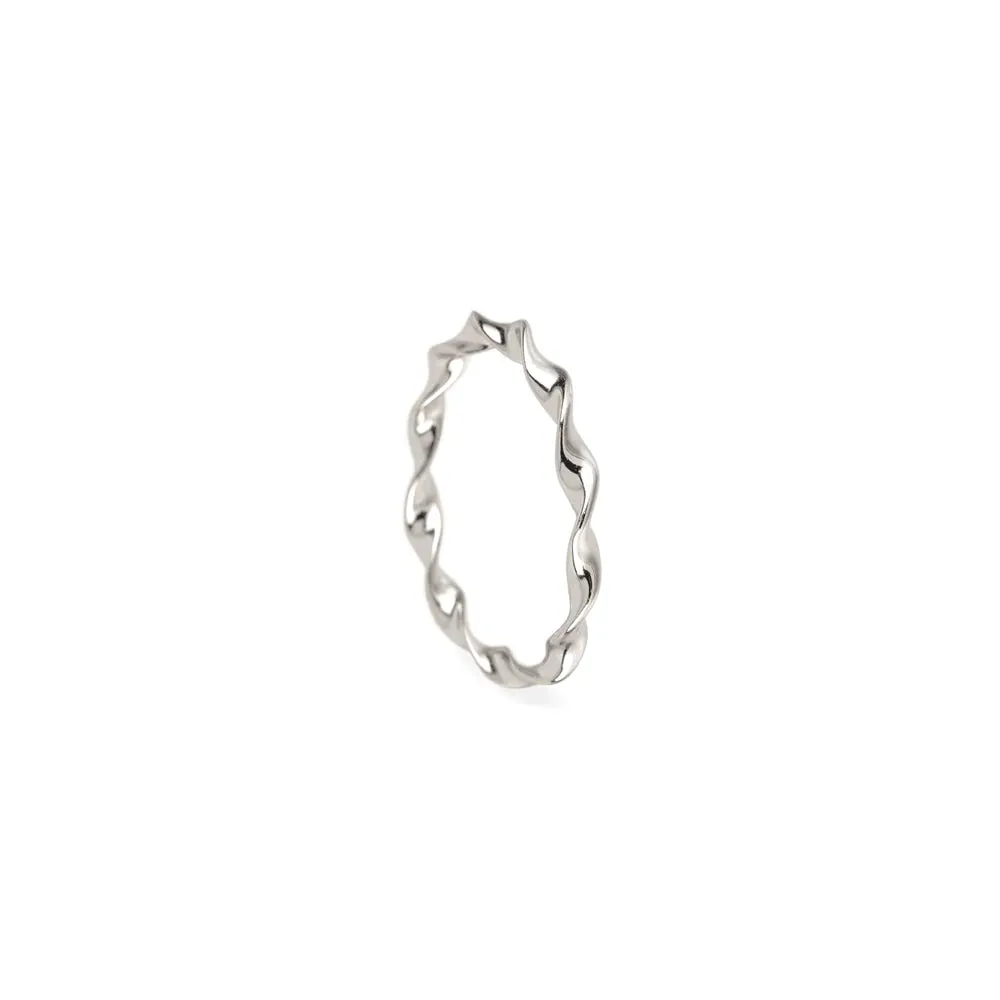 Anillo CORAL PLATA