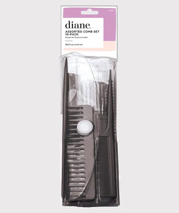 Assorted Brands Comb Set 10 PC    -