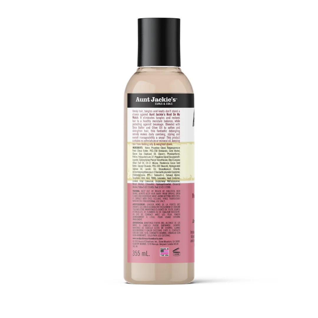 Aunt Jackie's Curls & Coils Knot on My Watch Detangler 12oz