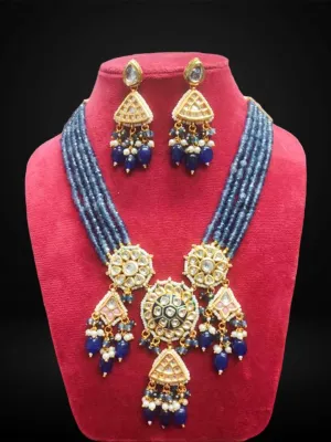 Beaded Statement Necklace Set