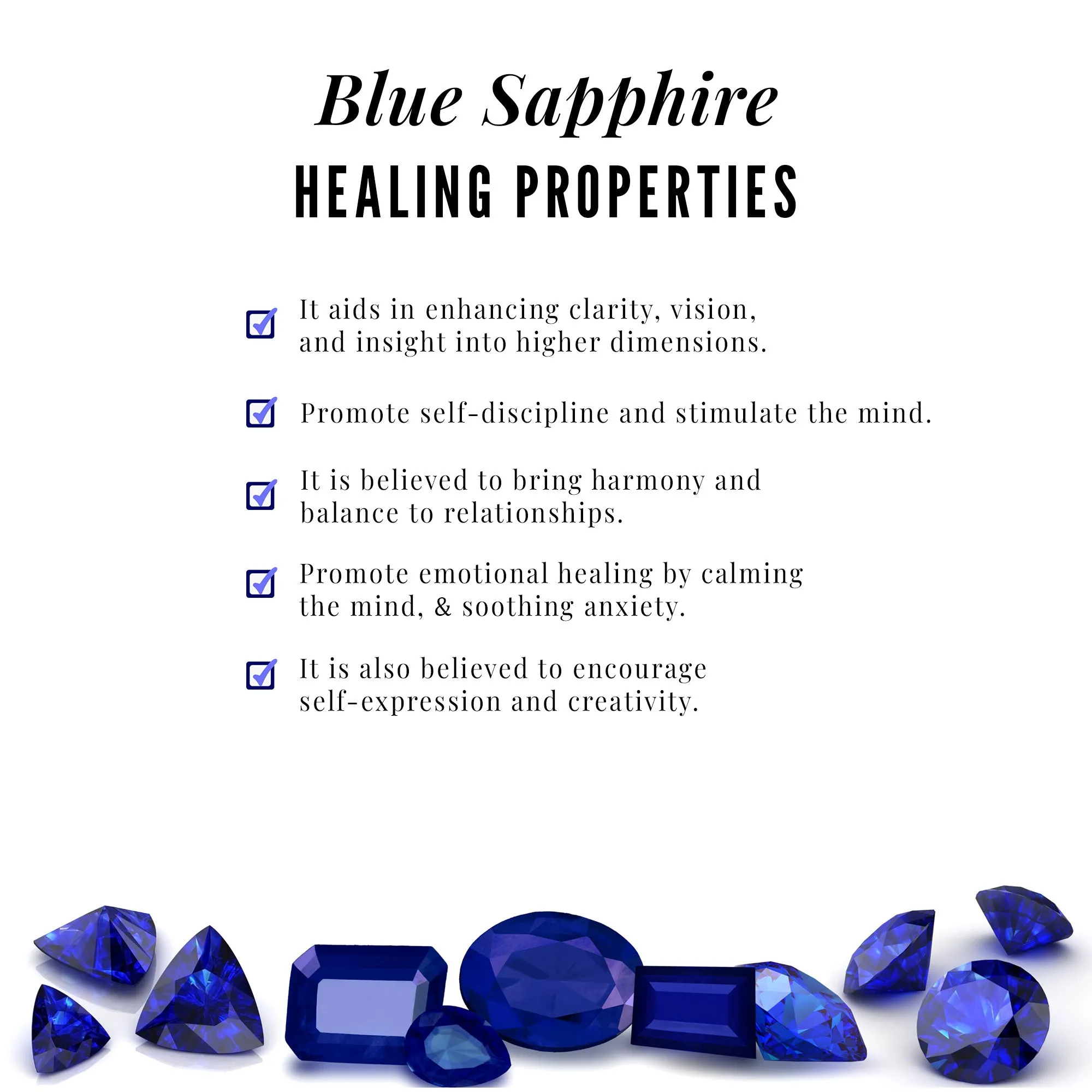 Blue Sapphire Toi Et Moi Promise Engagement Ring