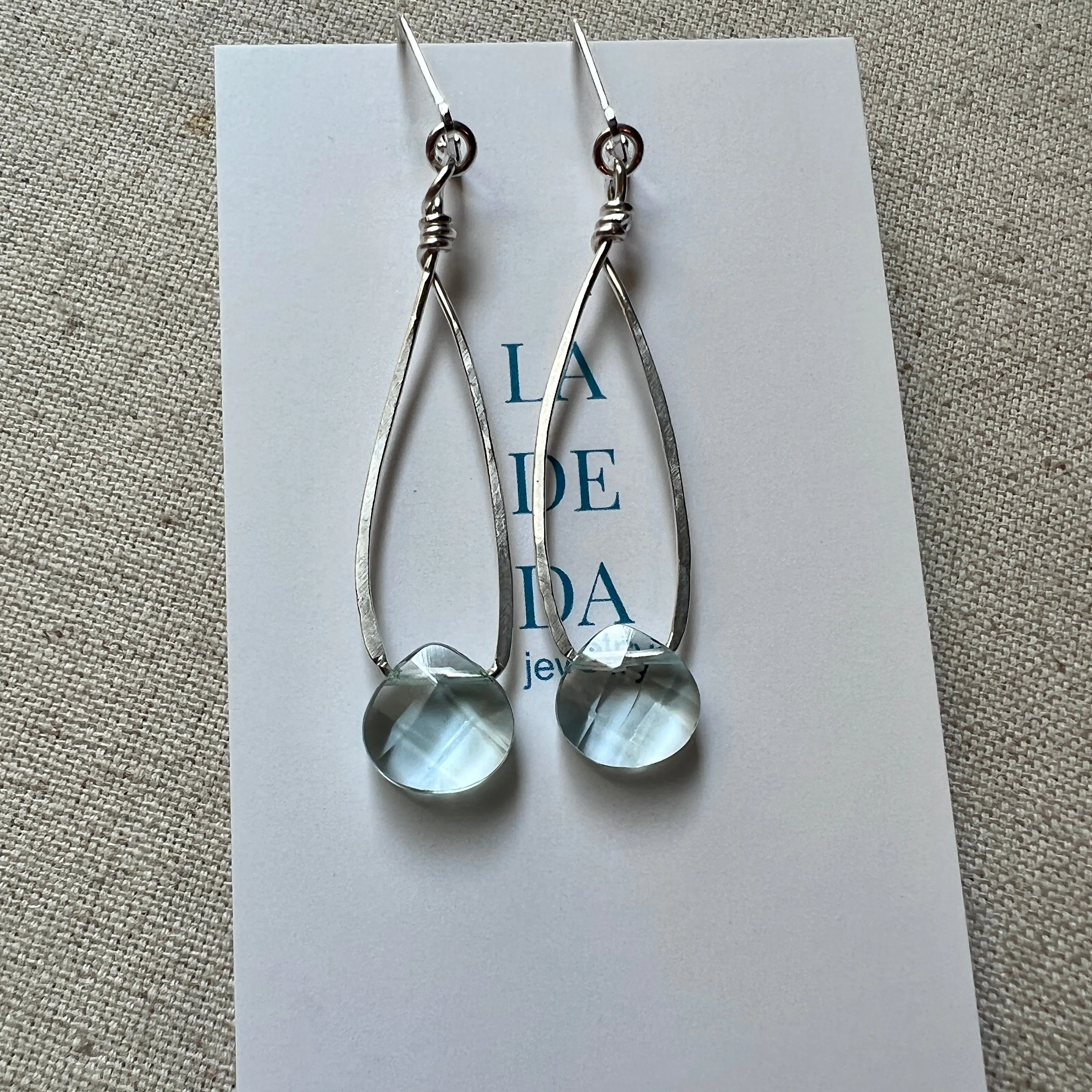 Blue Sparkle Earrings