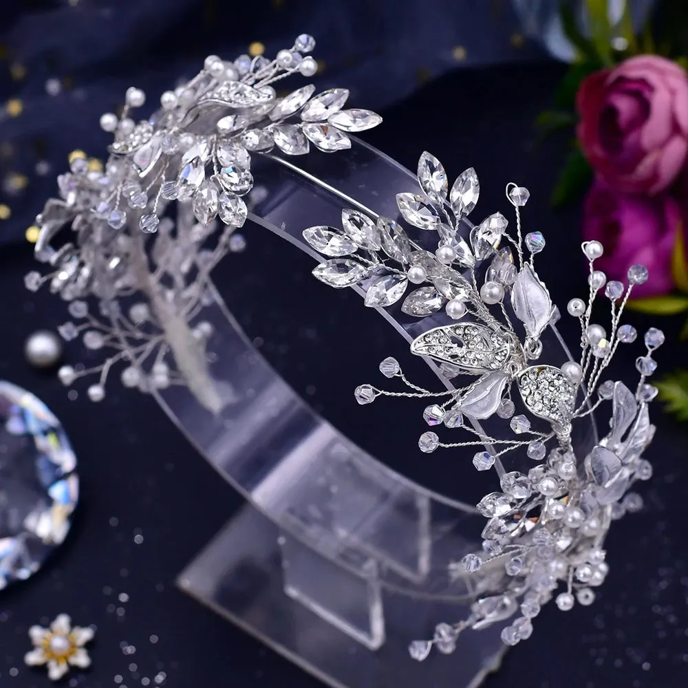 Bridal Flower Headband: Elegant Wedding Accessory