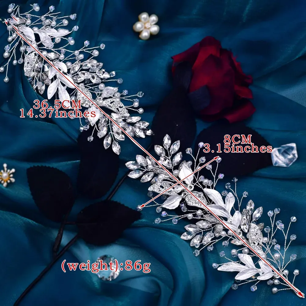 Bridal Flower Headband: Elegant Wedding Accessory