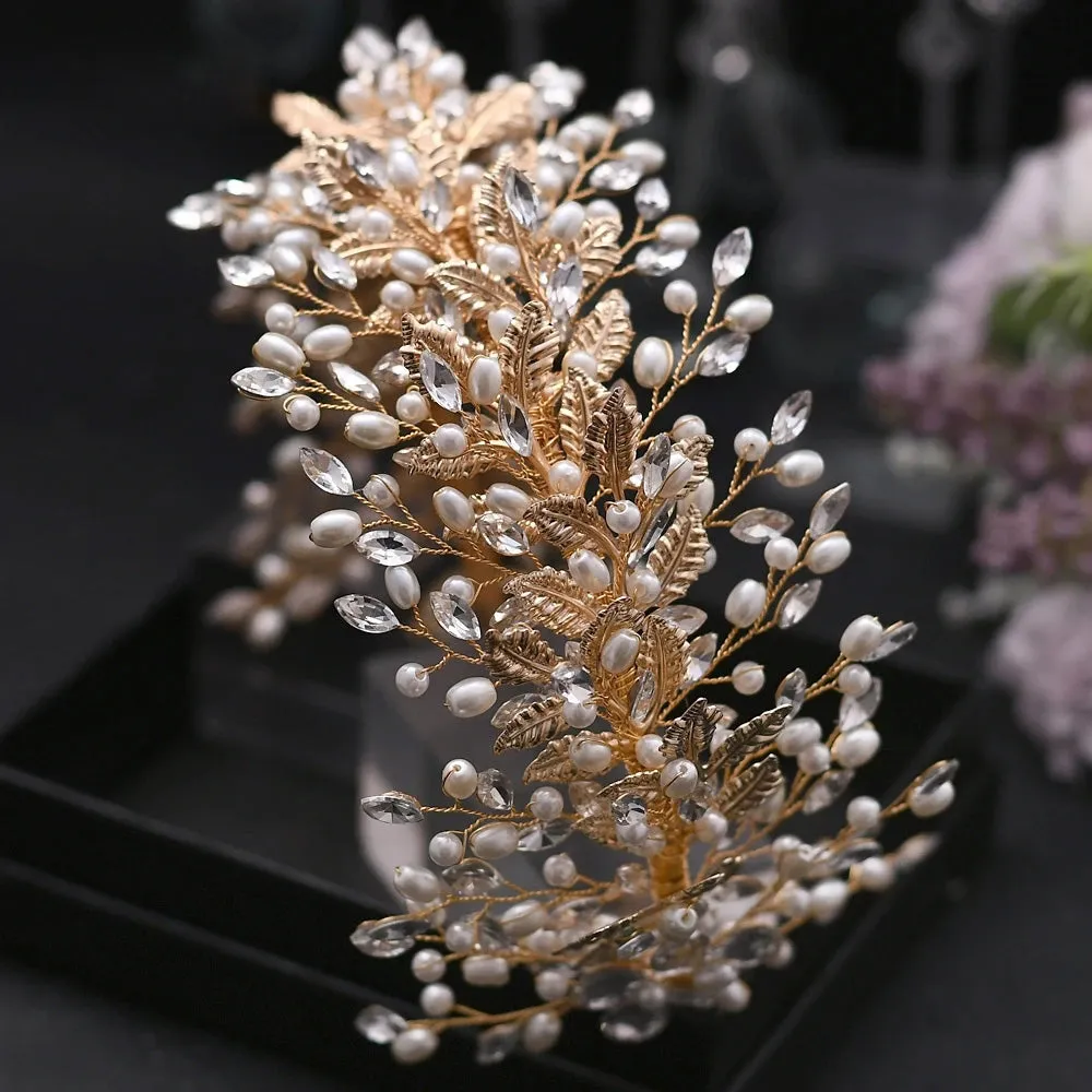 Bridal Flower Headband: Elegant Wedding Accessory