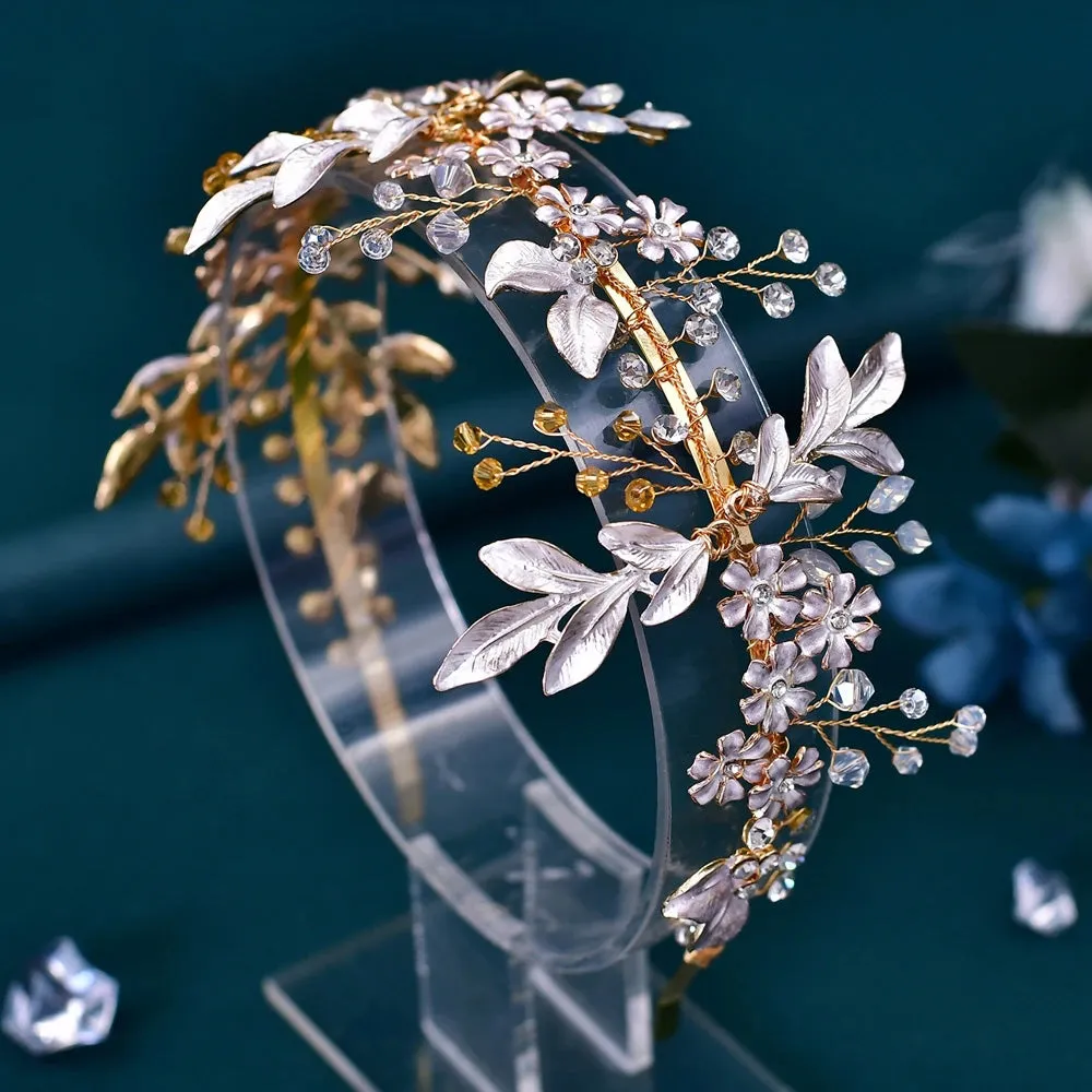 Bridal Flower Headband: Elegant Wedding Accessory