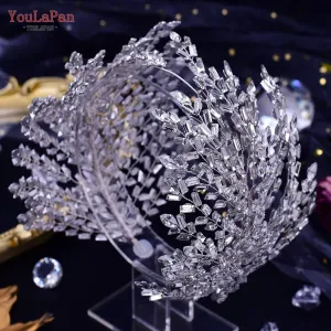 Bridal Headband Wedding Crowns Bride Tiara and Headdress