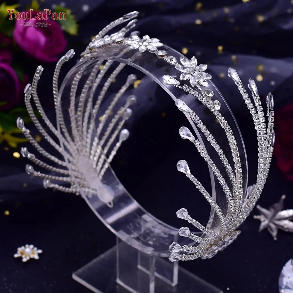 Bridal Headband Wedding Crowns Bride Tiara and Headdress