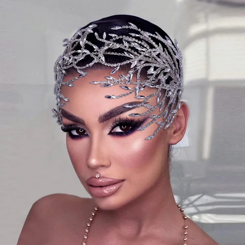 Bridal Headband Wedding Crowns Bride Tiara and Headdress