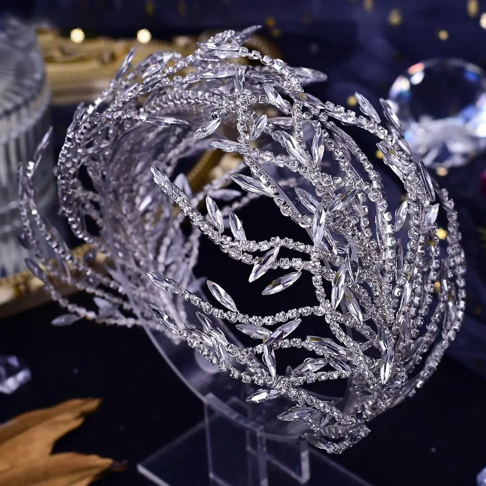 Bridal Headband Wedding Crowns Bride Tiara and Headdress