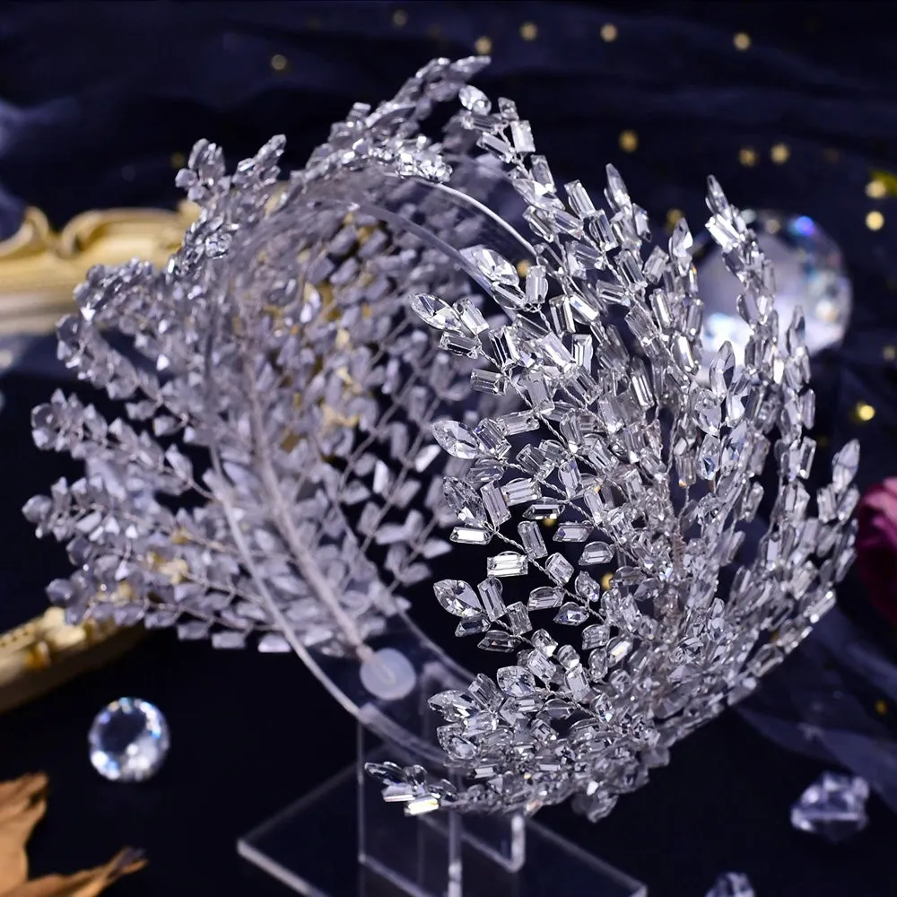 Bridal Headband Wedding Crowns Bride Tiara and Headdress