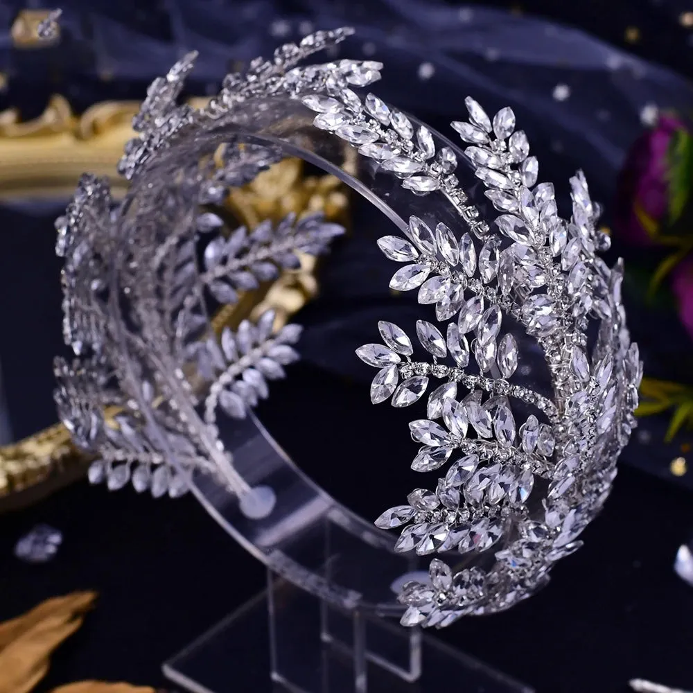 Bridal Headband Wedding Crowns Bride Tiara and Headdress