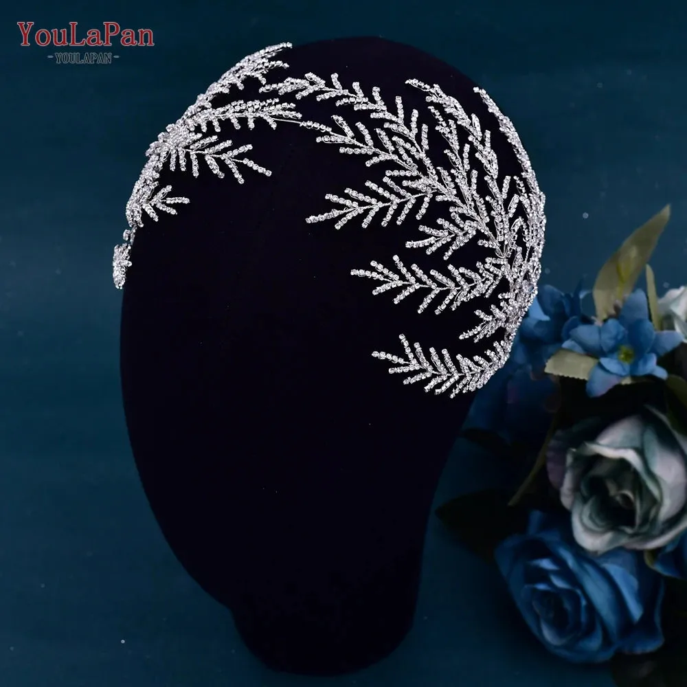 Bridal Headband Wedding Crowns Bride Tiara and Headdress