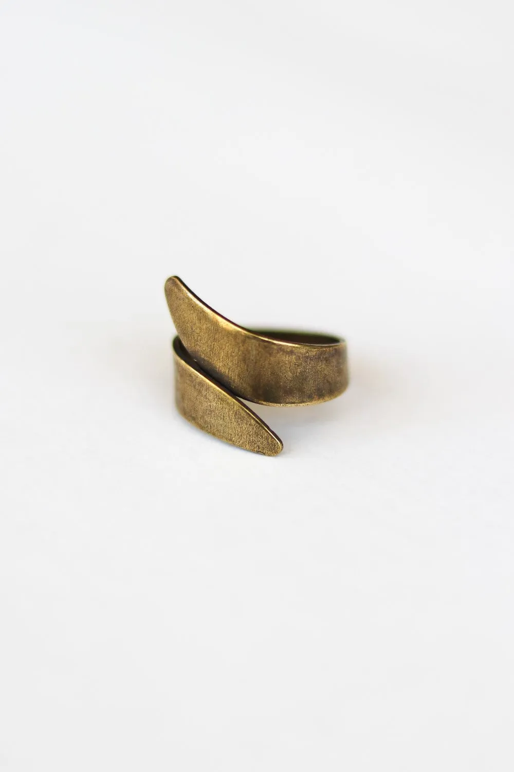 Bronze wrapped ring, adjustable ring, wrap ring, minimalist jewelry, twisted stacking ring, girl, birthday gift for her, girlfriend present