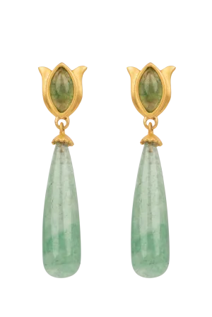 Christina Greene Verona Tulip Drop Earrings