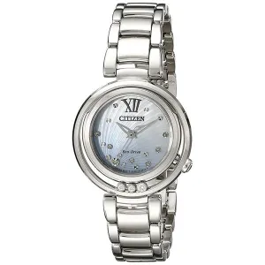 Citizen Women's Sunrise Diamond Stainless Steel Bracelet Watch