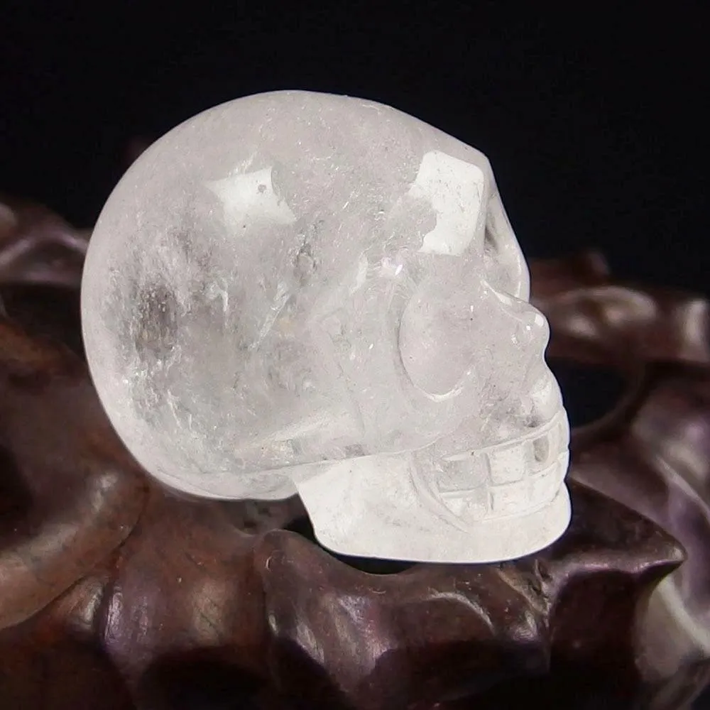 Clear Quartz Crystal Skull
