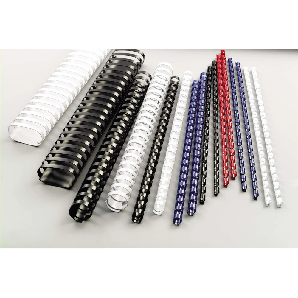 Comb Binding Spiral 14mm Plastic - Blue