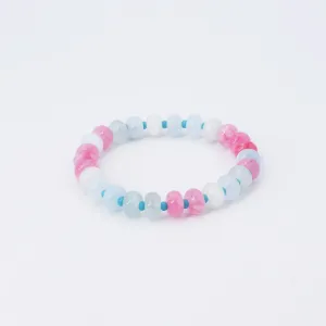 Coral Beaded Bracelet
