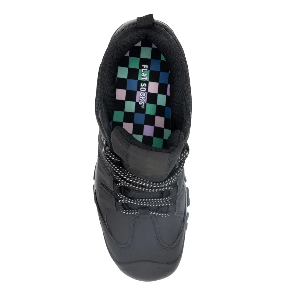 Coral Checks FLAT SOCKS