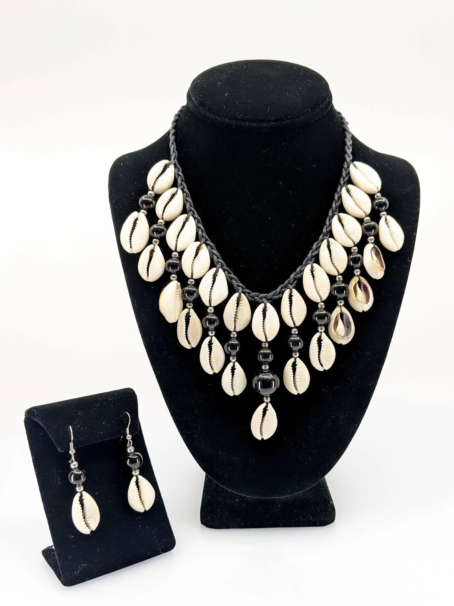 Cowrie Shell Jewelry 2pcs Set