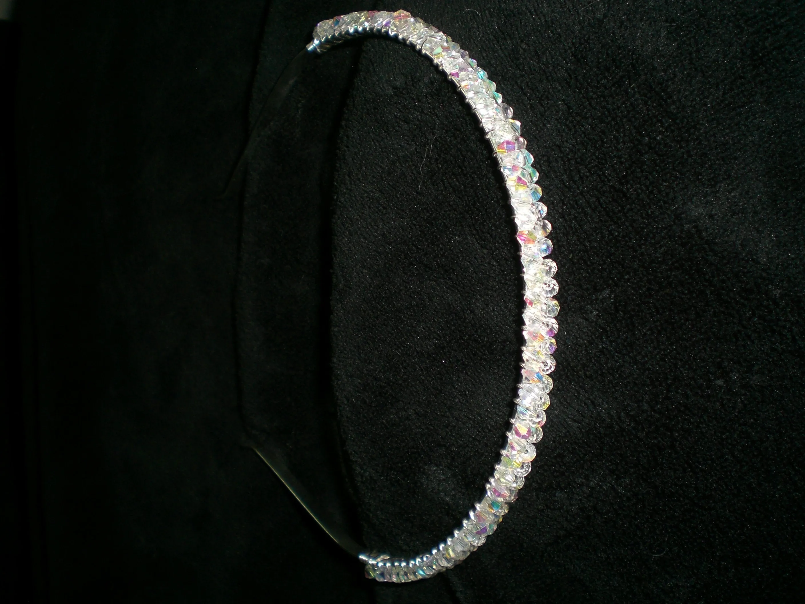 Crystal head band, Bridesmaids tiara band