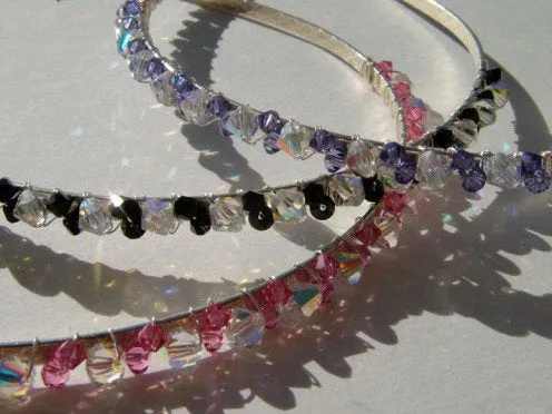 Crystal head band, Bridesmaids tiara band
