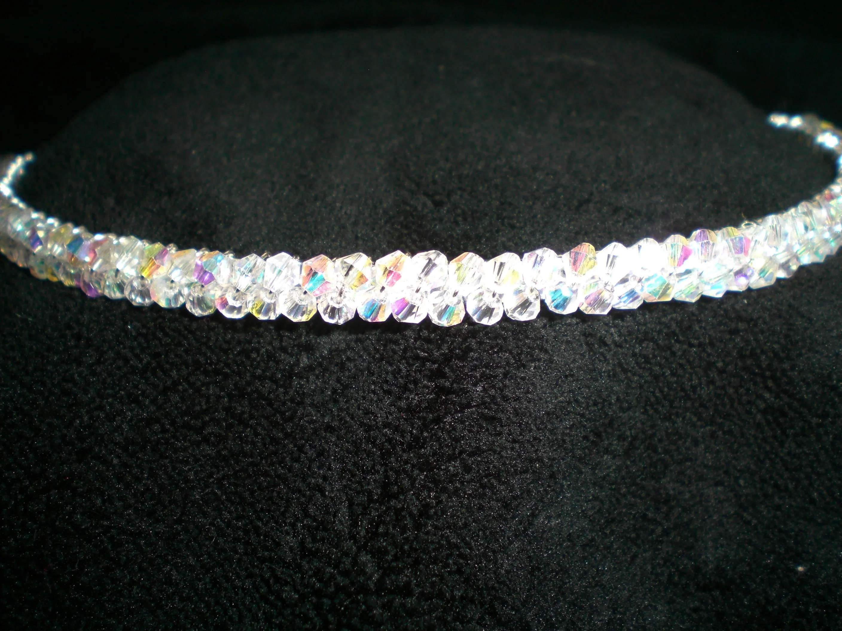 Crystal head band, Bridesmaids tiara band