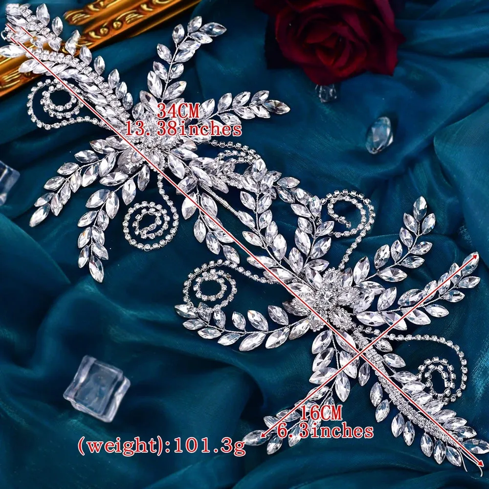 Crystal Headband Wedding Rhinestone Bridal Hair Ornament Wedding Hair Accessories