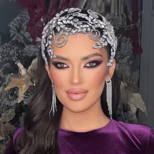 Crystal Headband Wedding Rhinestone Bridal Hair Ornament Wedding Hair Accessories