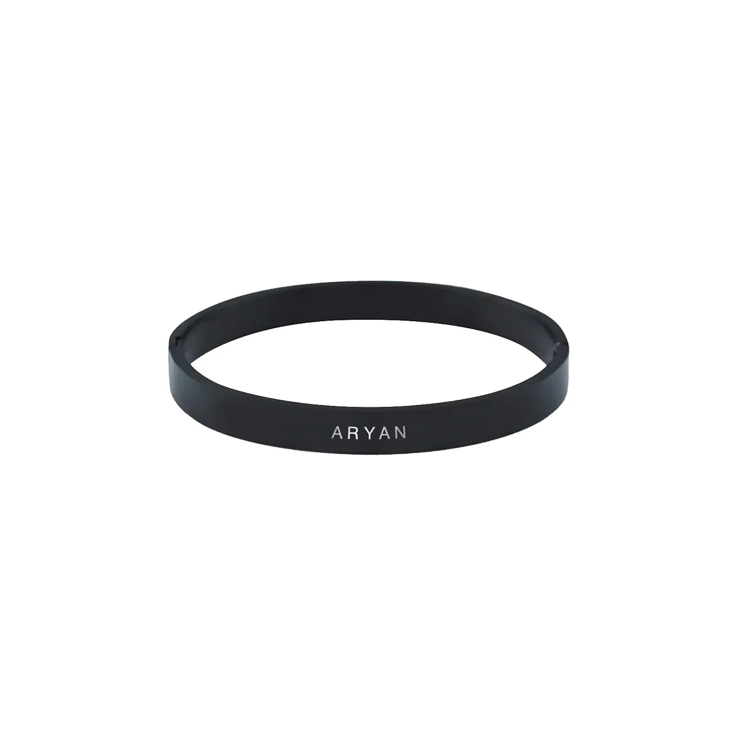 CUSTOMISED CLASSIC SNAP BRACELET - BLACK