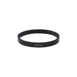 CUSTOMISED CLASSIC SNAP BRACELET - BLACK