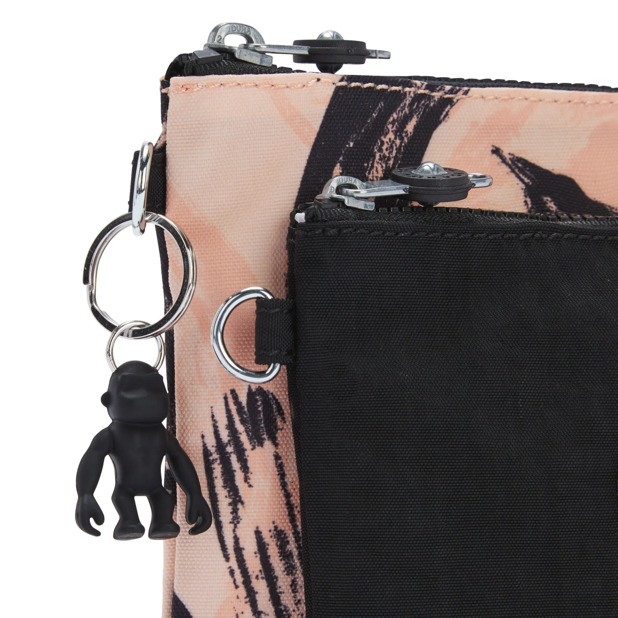 Duo Pouch Coral Flower