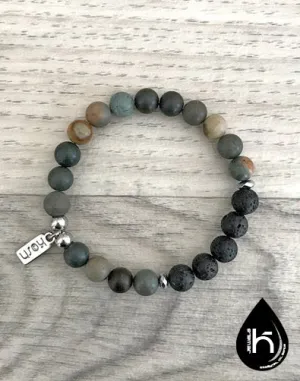 ESSENTIAL OIL DIFFUSER BRACELET - JASPER