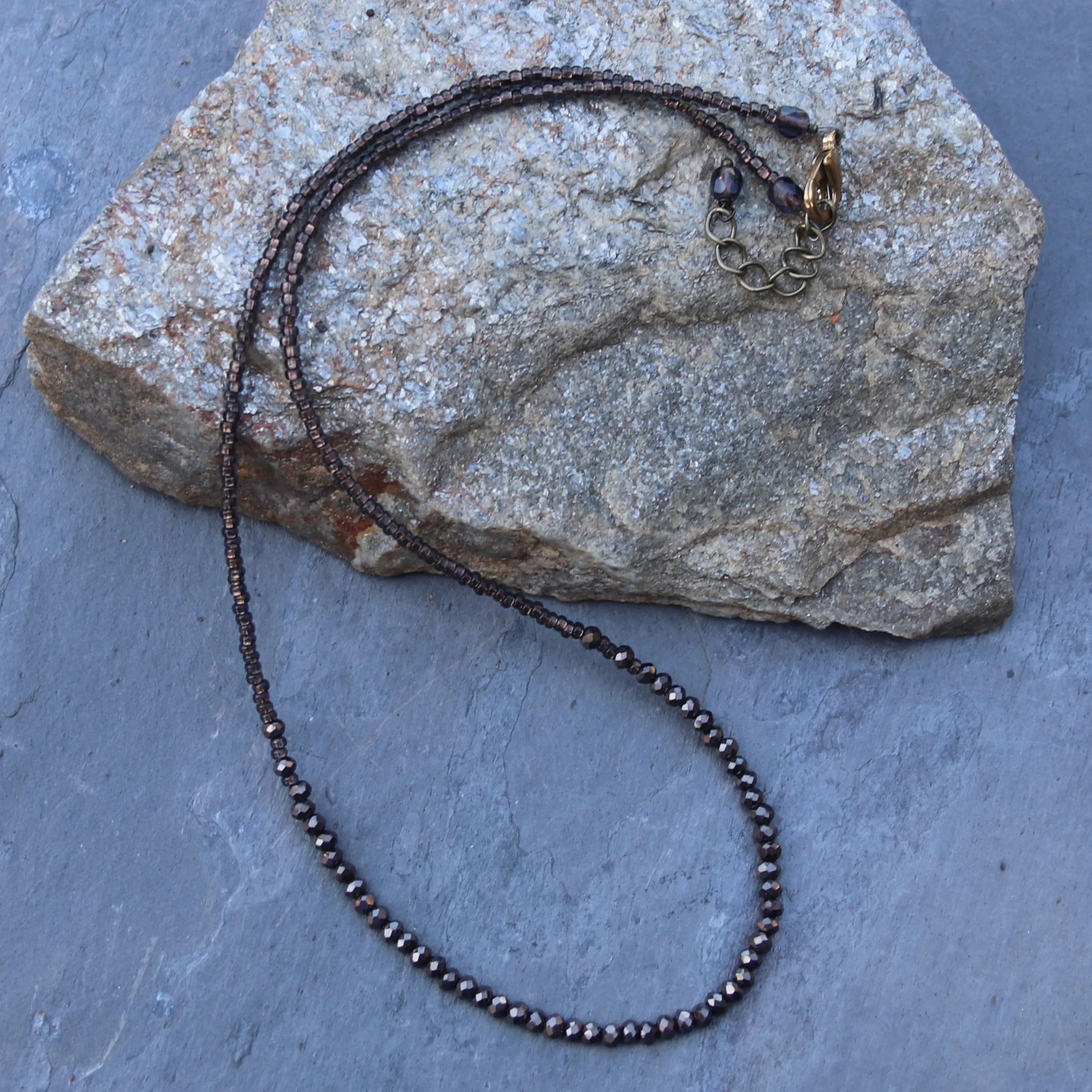 Flash Necklace - Espresso