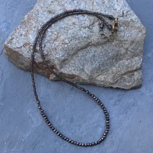 Flash Necklace - Espresso