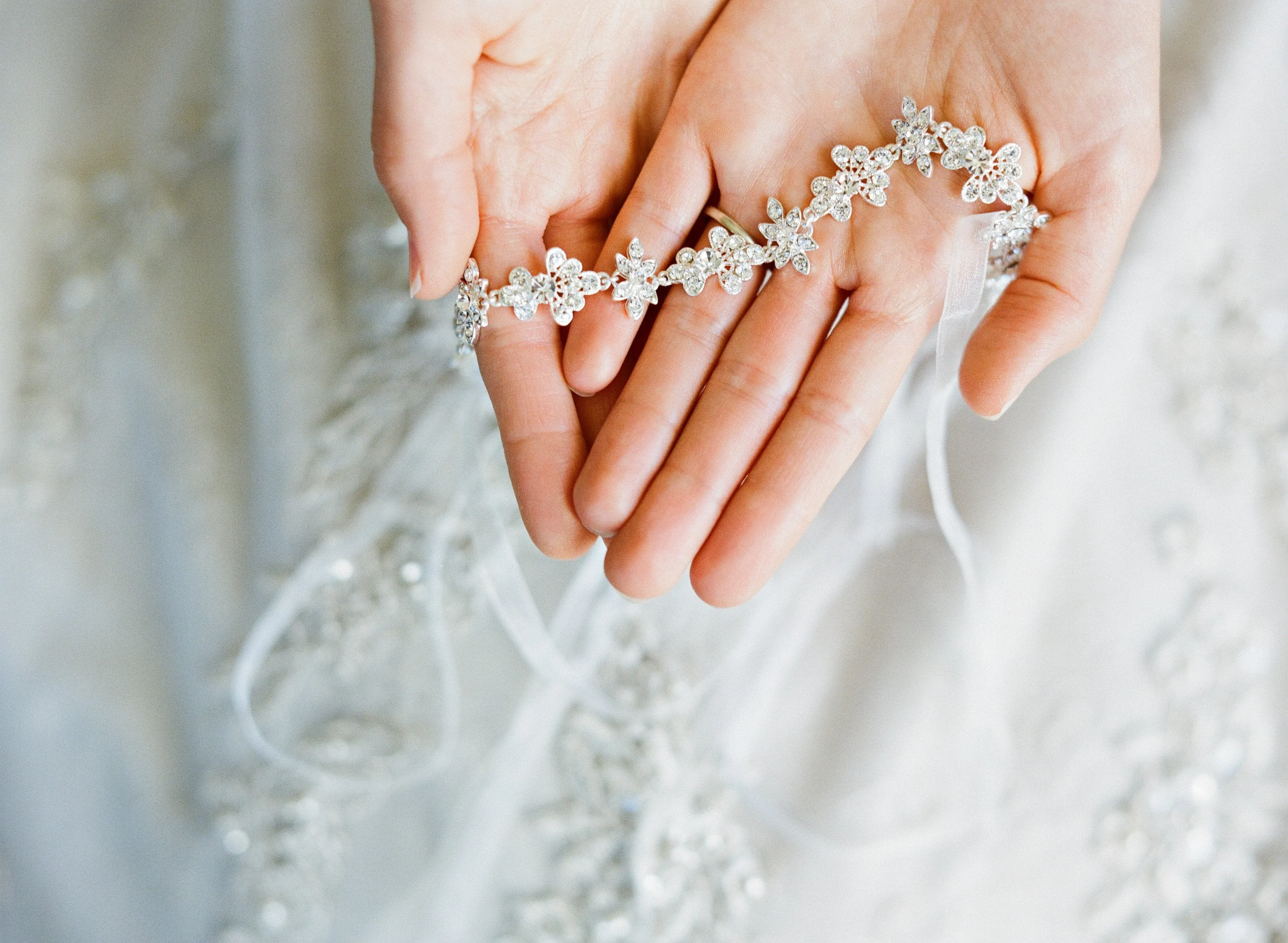 FLORA Crystal Bridal Belt