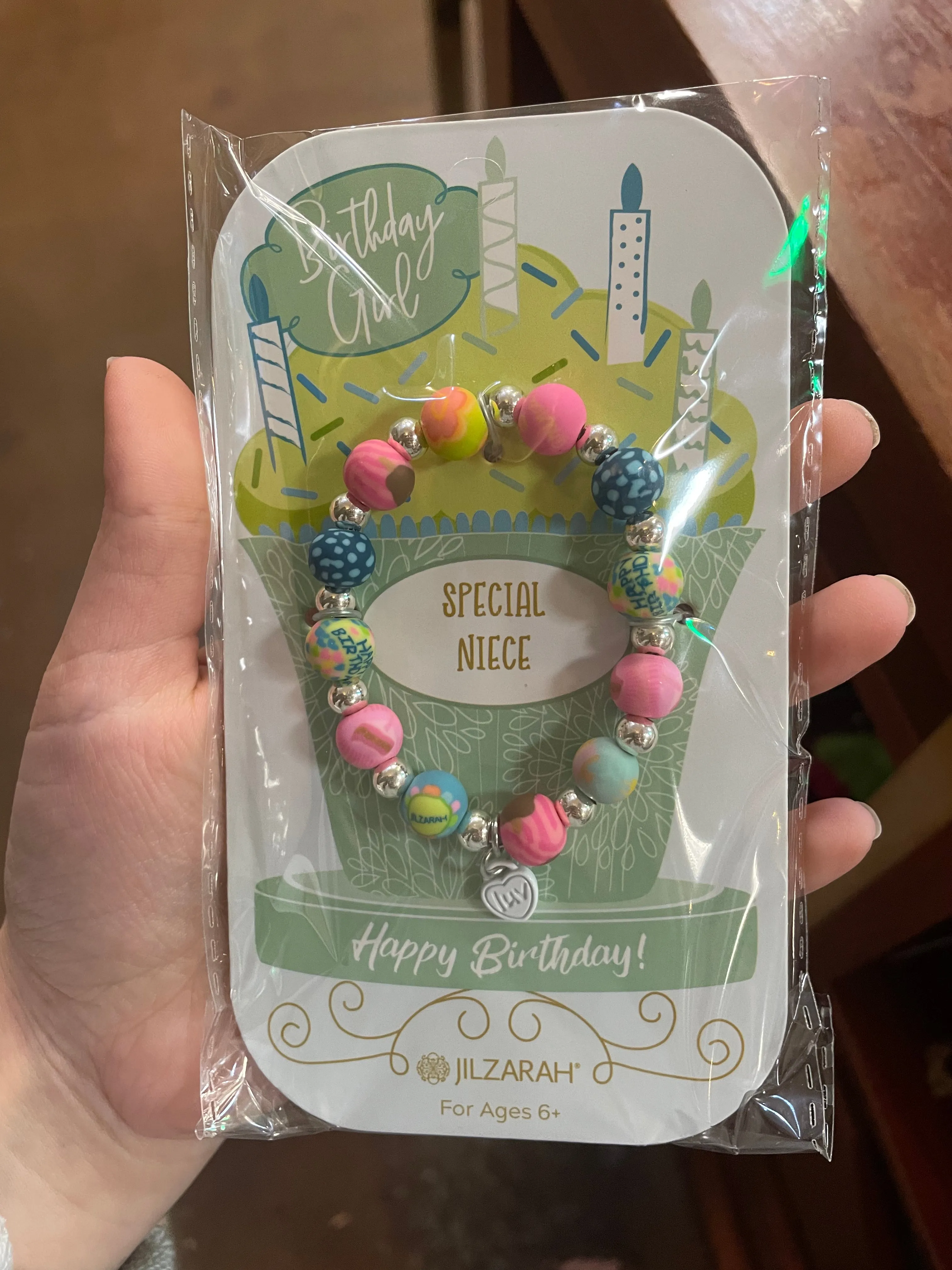 Girls Birthday Bracelet