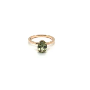 Gloria Alternative Engagement Ring With Hidden Halo