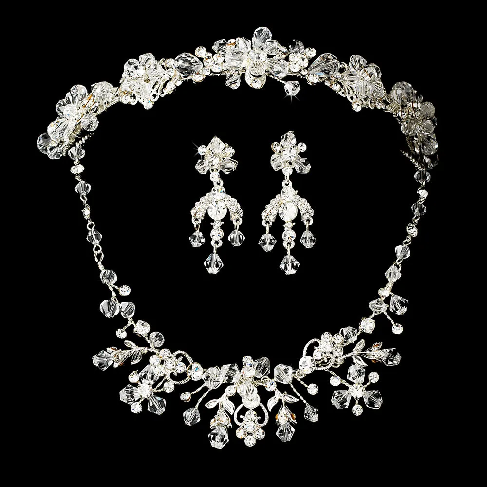 Gorgeous Swarovski Crystal Bridal Jewelry & Tiara Sets