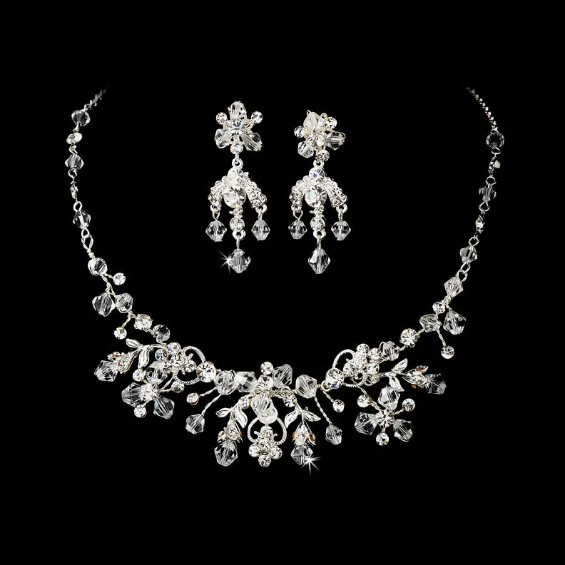 Gorgeous Swarovski Crystal Bridal Jewelry & Tiara Sets